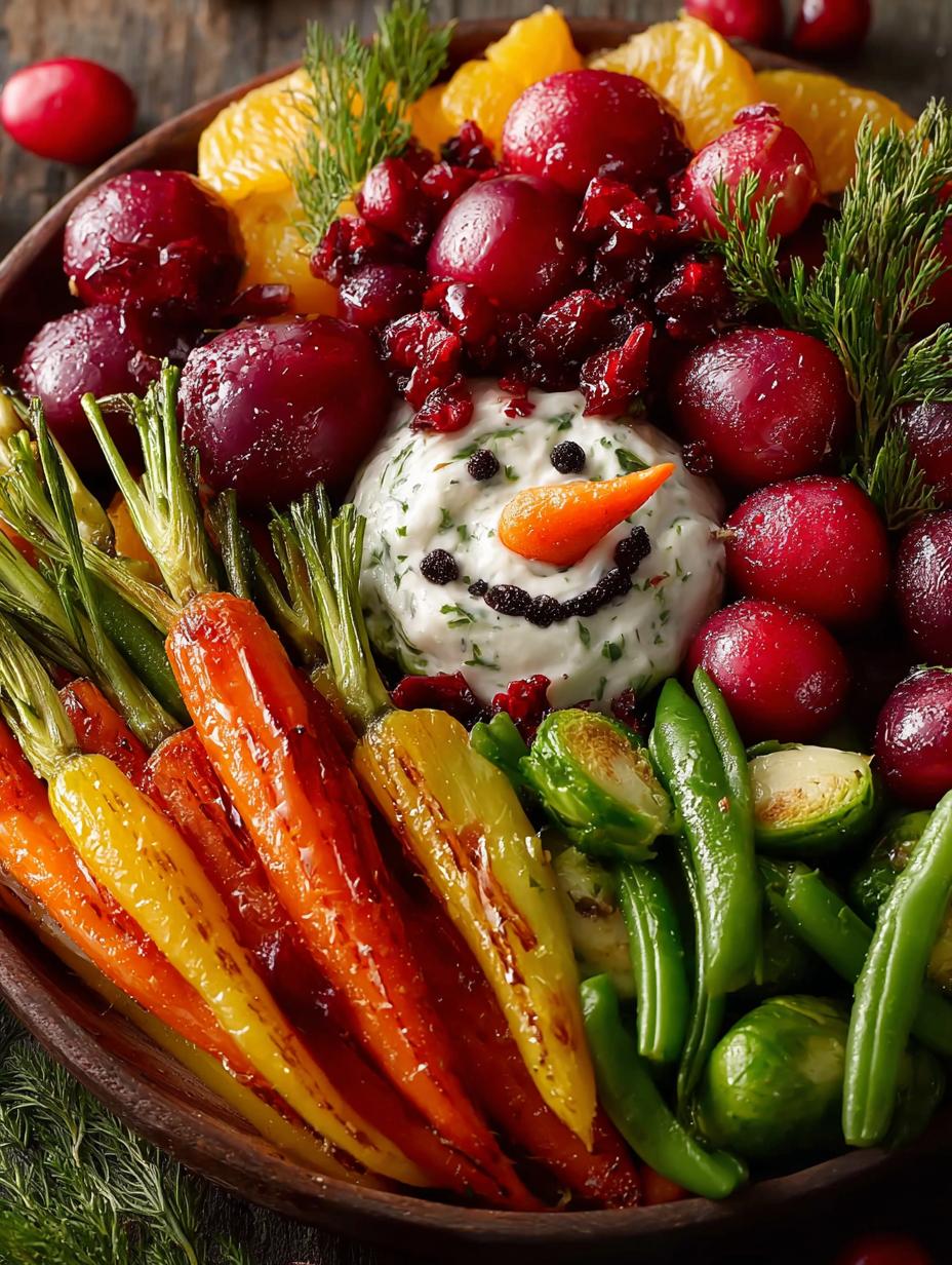 Holiday Veggie Tray