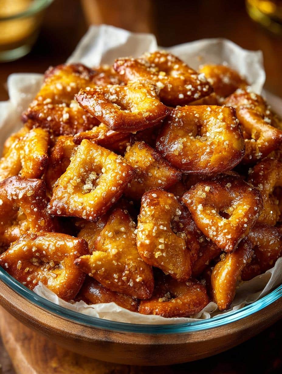 Honey Mustard Pretzel Pieces: 6 Irresistible Bites - Honey Mustard Pretzel Pieces - additional detail