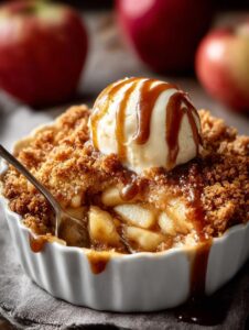 Individual Apple Crumbles