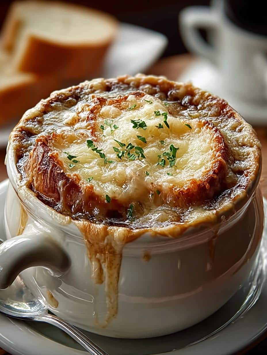 Indulgent French Onion Soup for Cozy Nights 2 Indulgent French Onion Soup for Cozy Nights - Indulgent French Onion Soup - main visual representation