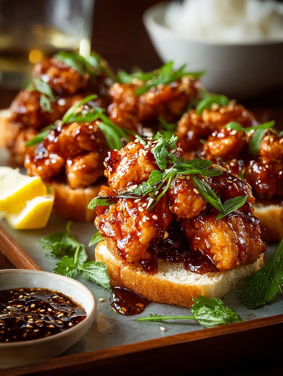 Irresistible Hot Honey Chicken: 8 Tasty Sliders - Irresistible Hot Honey Chicken - additional detail