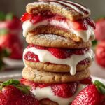 Irresistible Strawberry Cheesecake Cookies