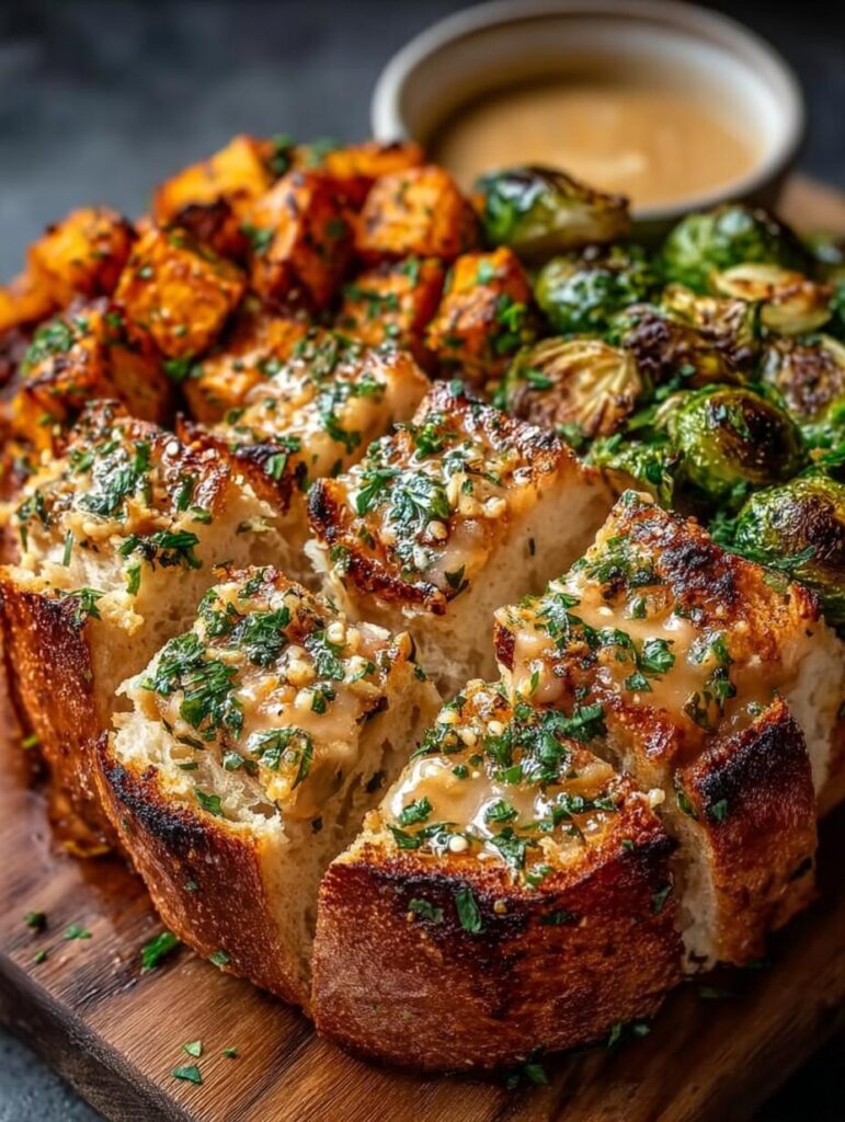 Italian Garlic Bread Sloppy