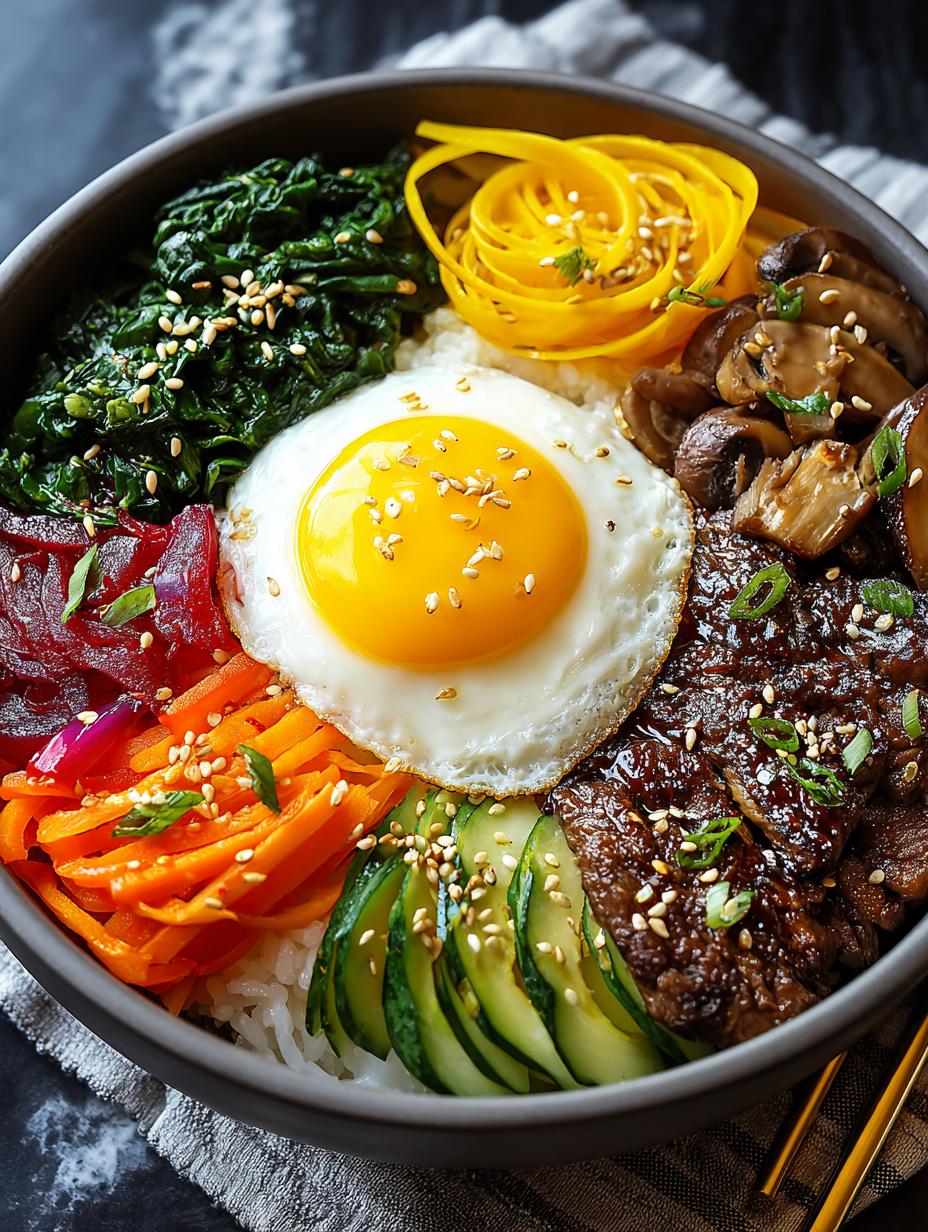Korean Bibimbap Bowl: 10 Easy Steps to Perfection - Korean Bibimbap Bowl - main visual representation