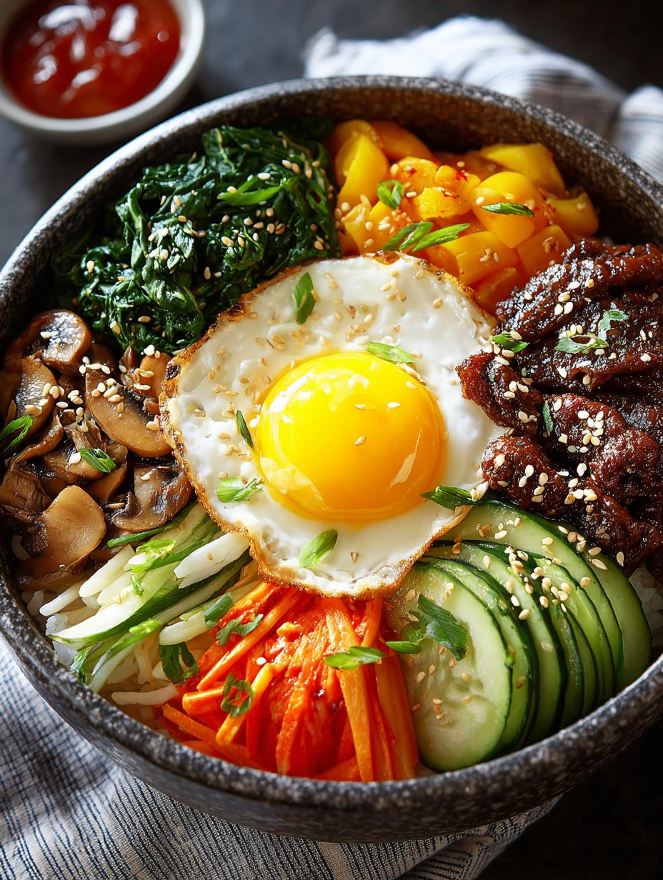 Korean Bibimbap Bowl: 10 Easy Steps to Perfection - Korean Bibimbap Bowl - additional detail