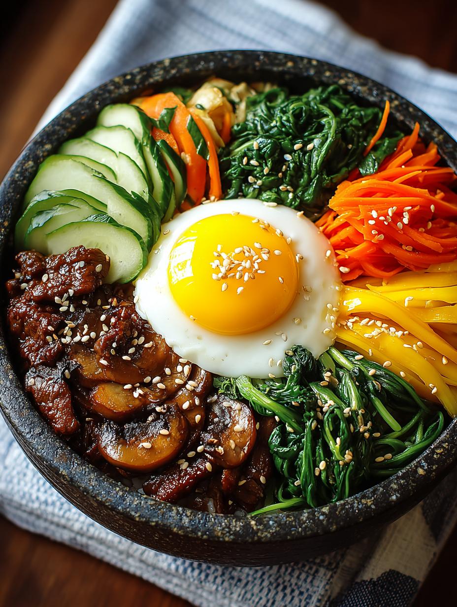 Korean Bibimbap Bowl