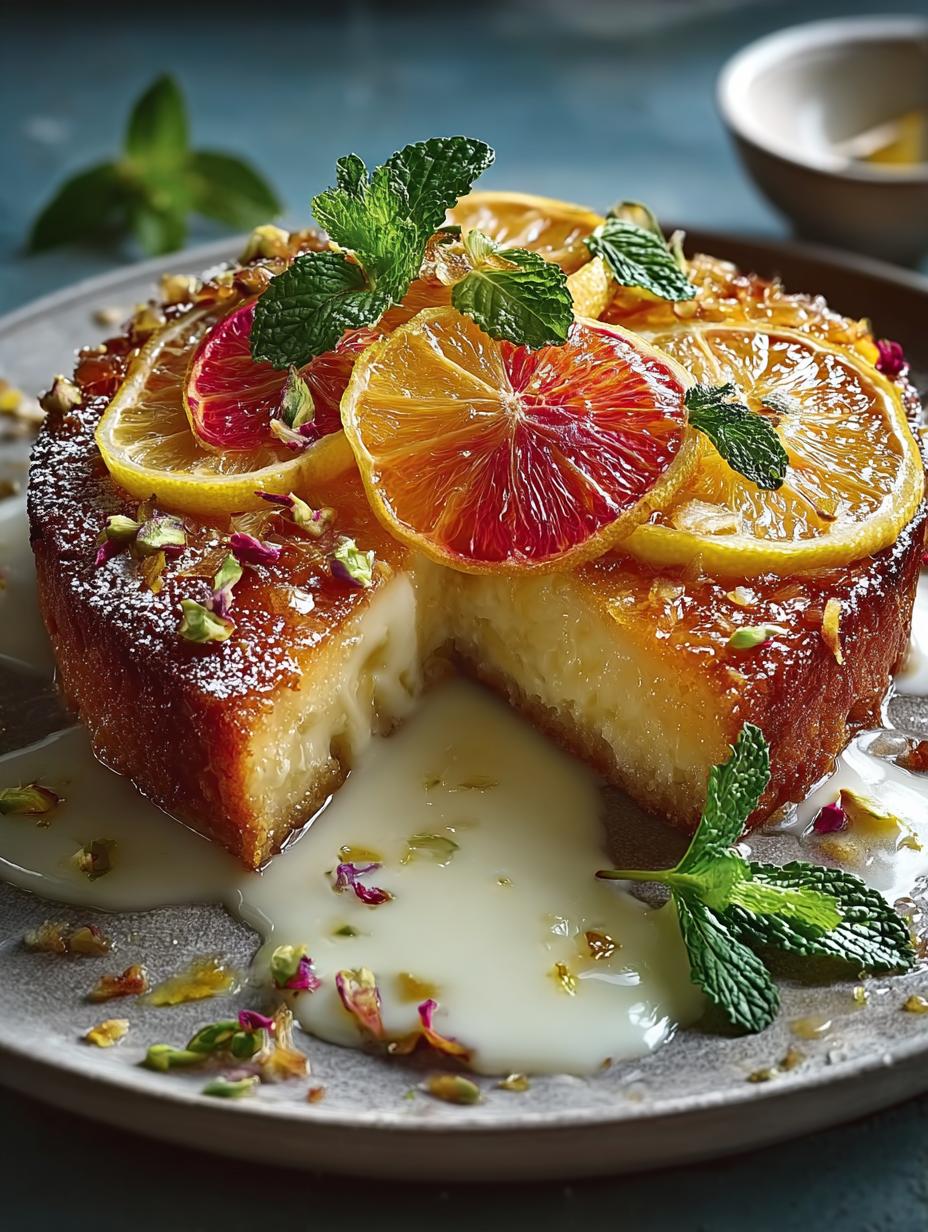 Lemon Drizzle Cake with Pistachio and Blood Orange Twist 2 Lemon Drizzle Cake with Pistachio and Blood Orange Twist - Lemon Drizzle - main visual representation