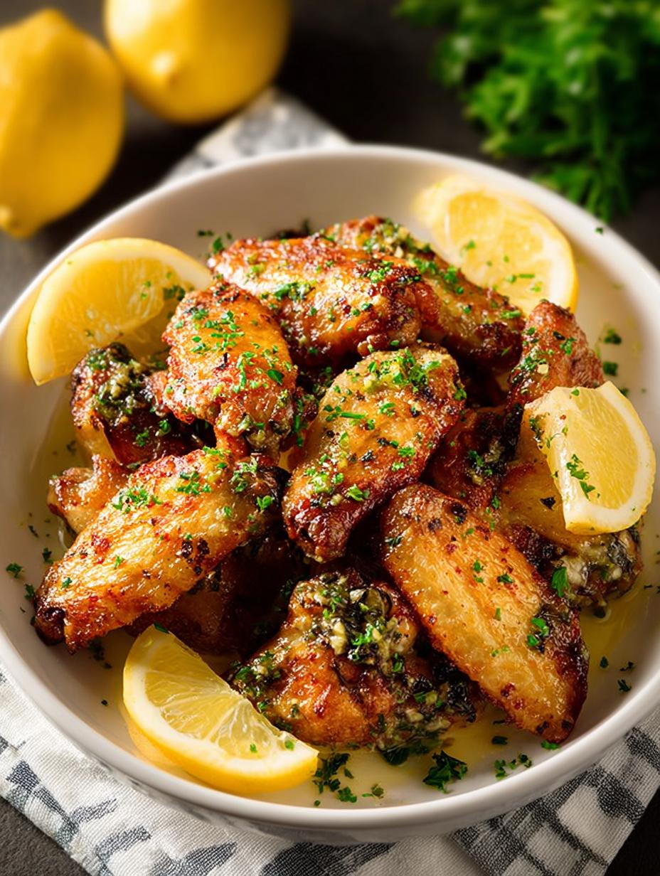 Lemon Garlic Chicken Wings: 7 Irresistible Secrets - Lemon Garlic Chicken Wings - additional detail