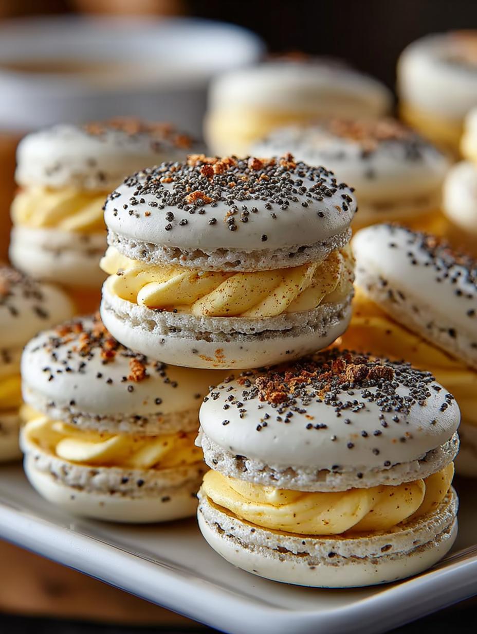Lemon Poppy Seed Macarons: 5 Reasons to Indulge Today - Lemon Poppy Seed Macarons - main visual representation