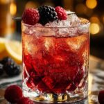 Merry Berry Bourbon Cocktail