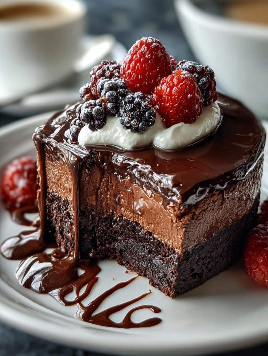 Mini Mocha Brownie Chocolate