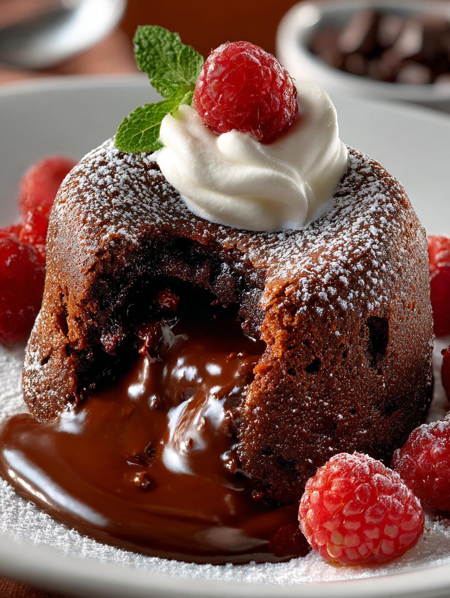 Molten Chocolate Cakes