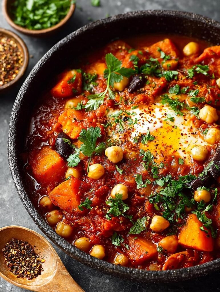 Moroccan Chickpea Stew with