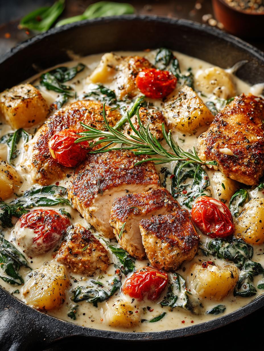 One Pan Creamy Chicken: 30-Minute Comfort Food Delight - One Pan Creamy Chicken - additional detail