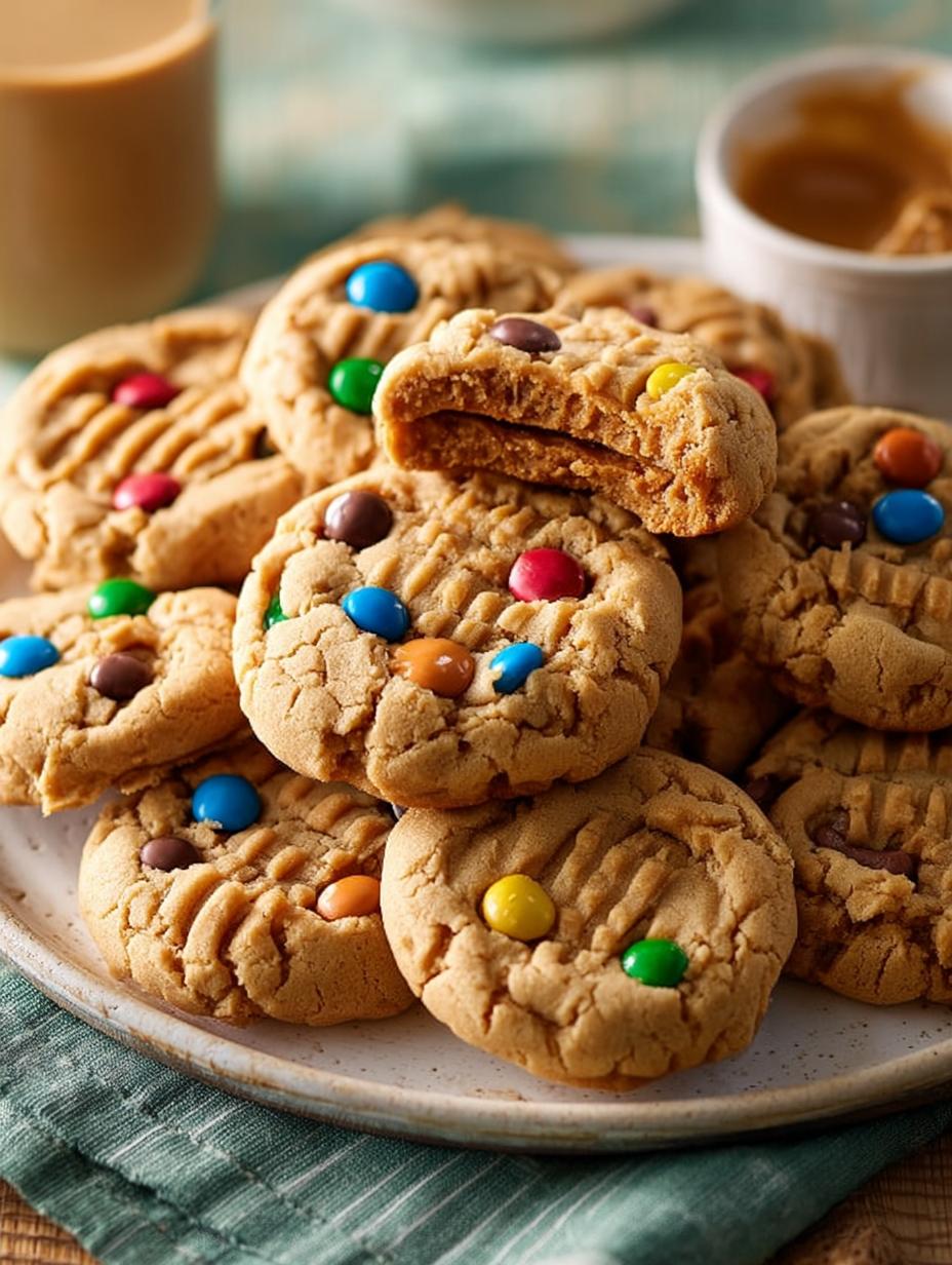 Peanut Butter Cookies: 7 Incredible M&M Variations - Peanut Butter Cookies - main visual representation
