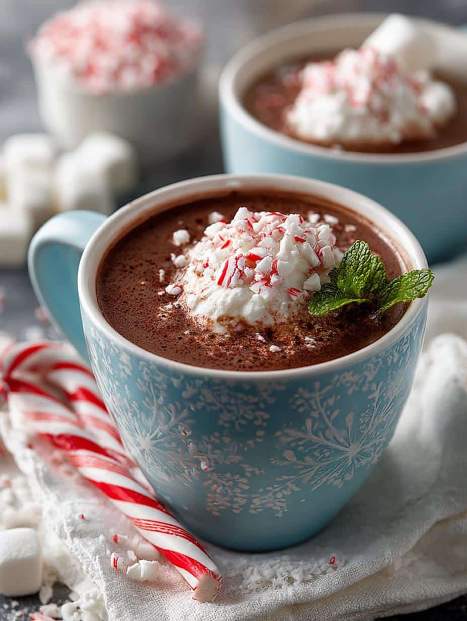 Delicious Peppermint Hot Chocolate Recipe for Cozy Days 2 Delicious Peppermint Hot Chocolate Recipe for Cozy Days - Peppermint Hot Chocolate - main visual representation