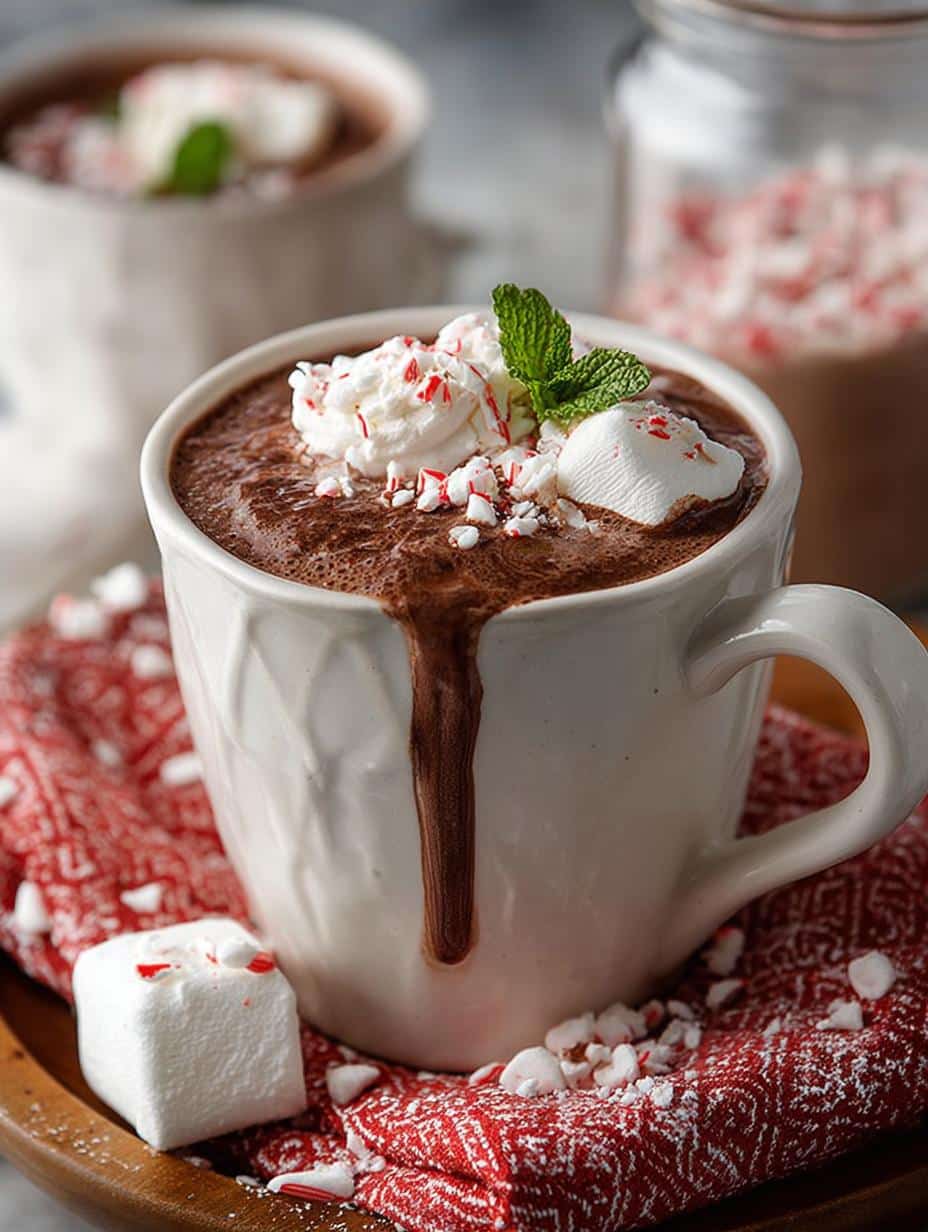 Delicious Peppermint Hot Chocolate Recipe for Cozy Days 3 Delicious Peppermint Hot Chocolate Recipe for Cozy Days - Peppermint Hot Chocolate - additional detail