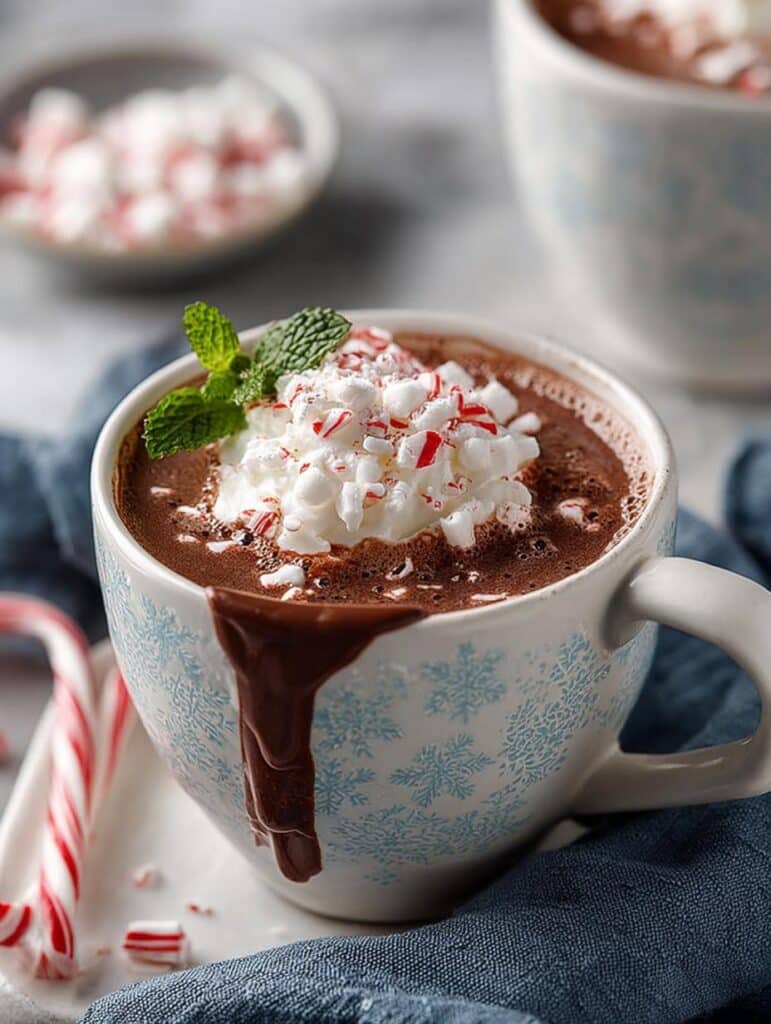 Peppermint Hot Chocolate