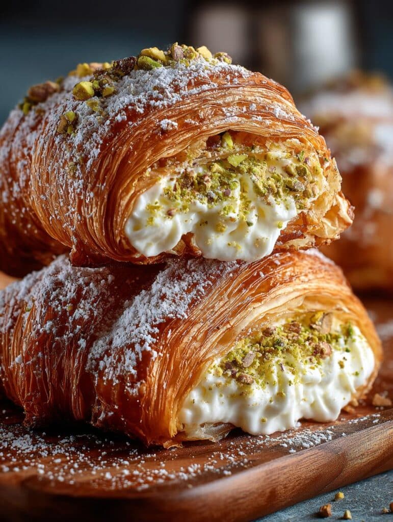 Pistachio Cream Croissant