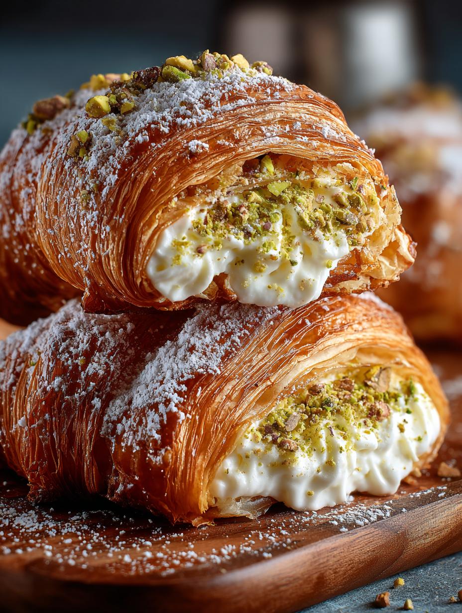 Pistachio Cream Croissant