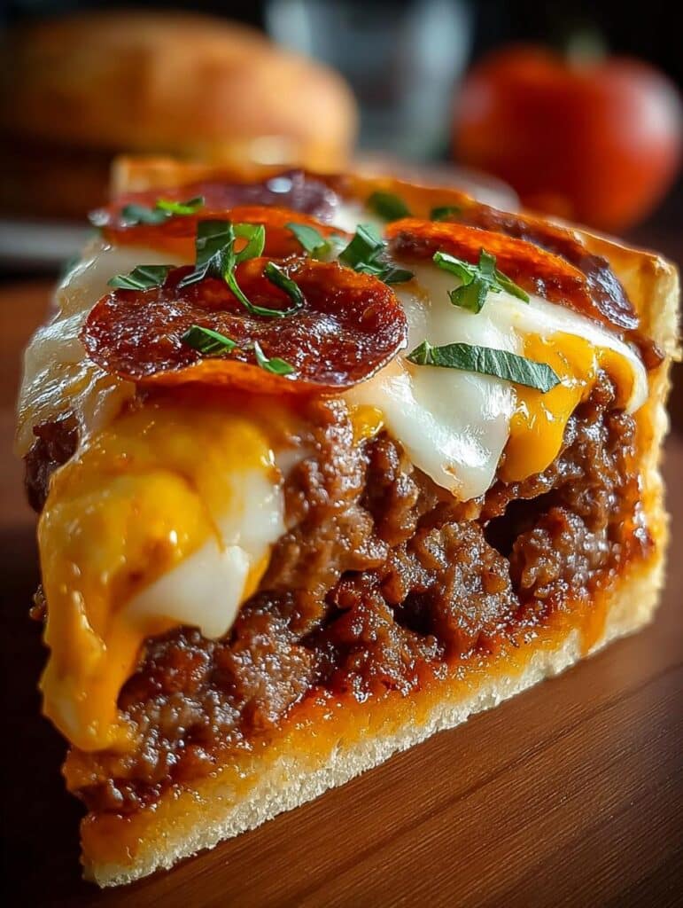 Pizza Burger Pie