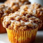 Pumpkin Crumb Cake Muffins