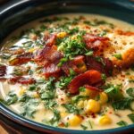 Roasted Poblano Corn Chowder