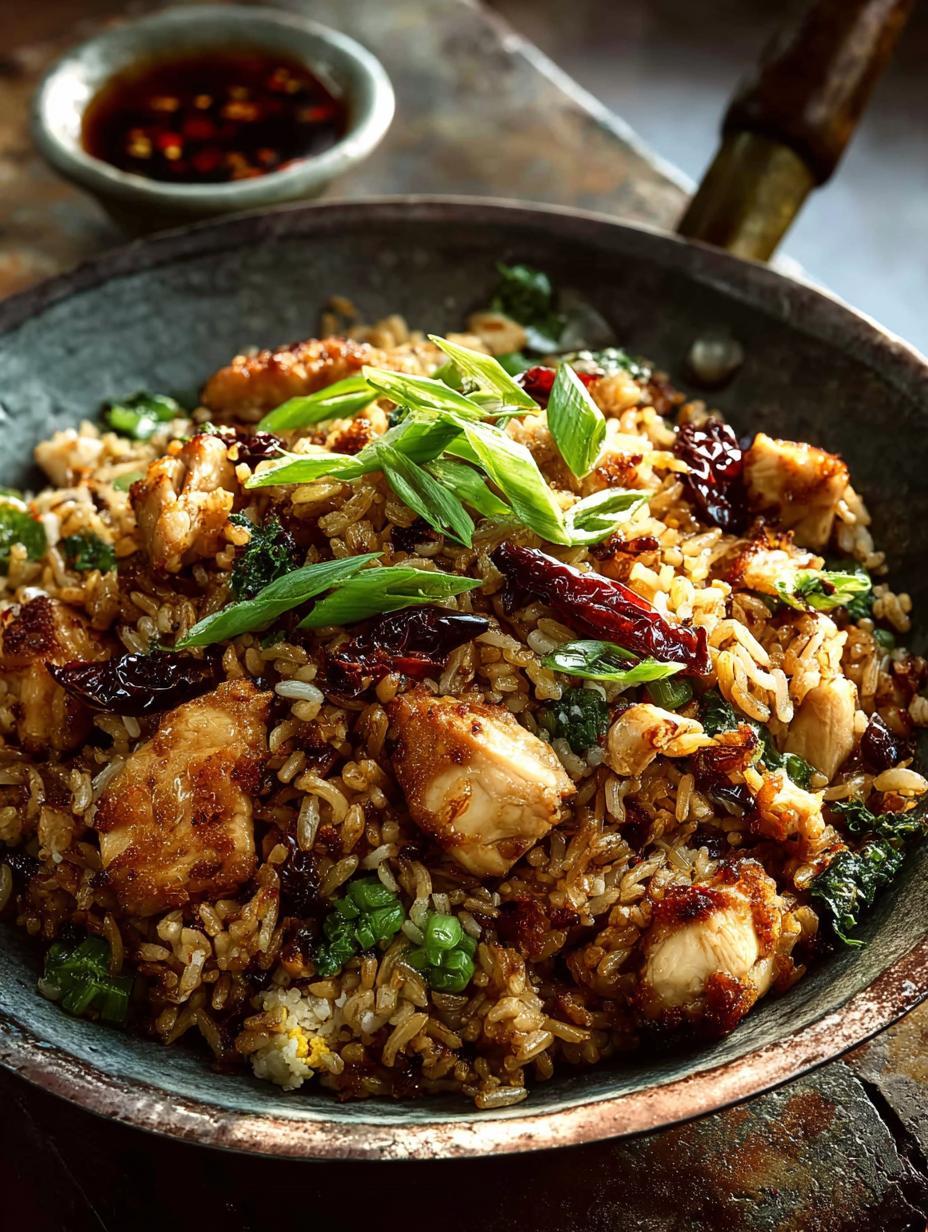Sesame Ginger Chicken Fried Rice: A Comforting Delight 3 Sesame Ginger Chicken Fried Rice: A Comforting Delight - Sesame Ginger Chicken Fried - additional detail