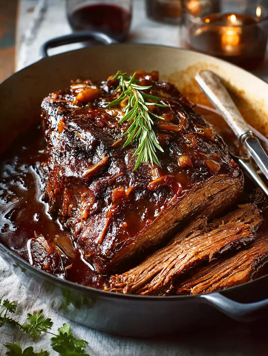 Slow Cooked Beef Brisket: 7 Steps to Perfect Comfort - Slow Cooked Beef Brisket - additional detail