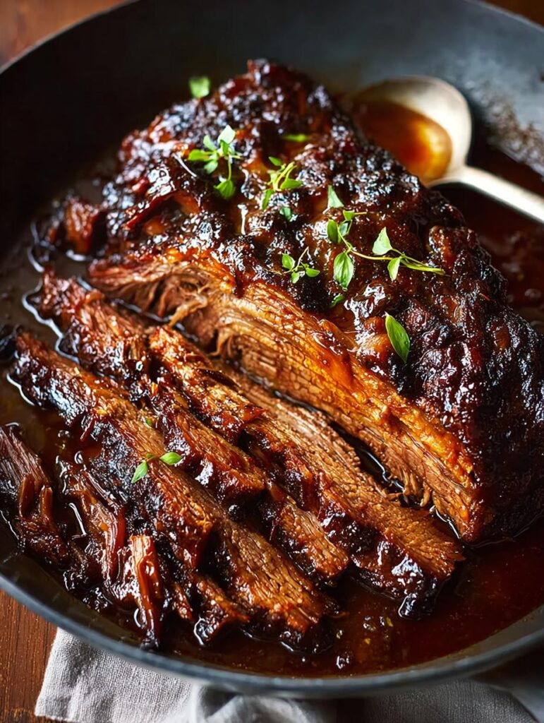Slow Cooked Beef Brisket