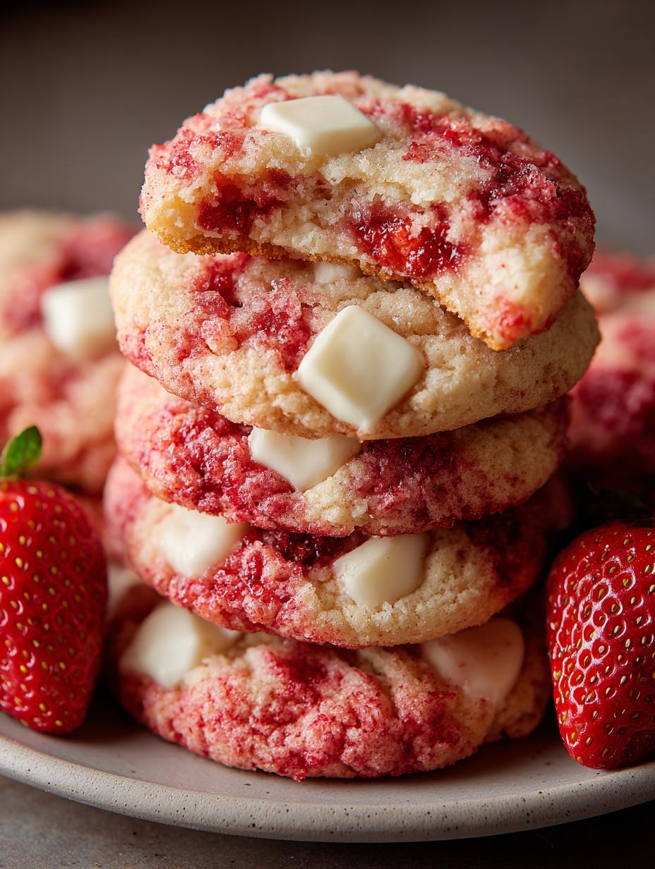 Delicious Strawberry Cheesecake Cookies Recipe for You - Strawberry Cheesecake Cookies - additional detail