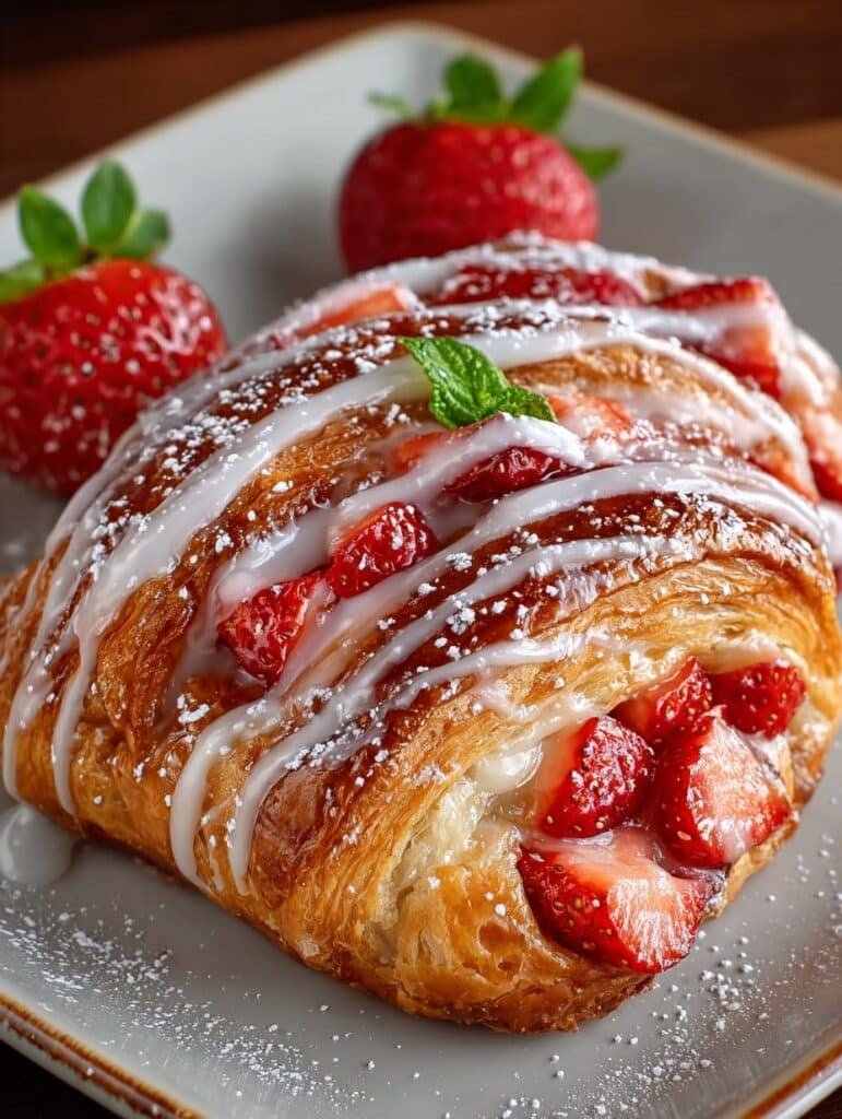 Strawberry Danish