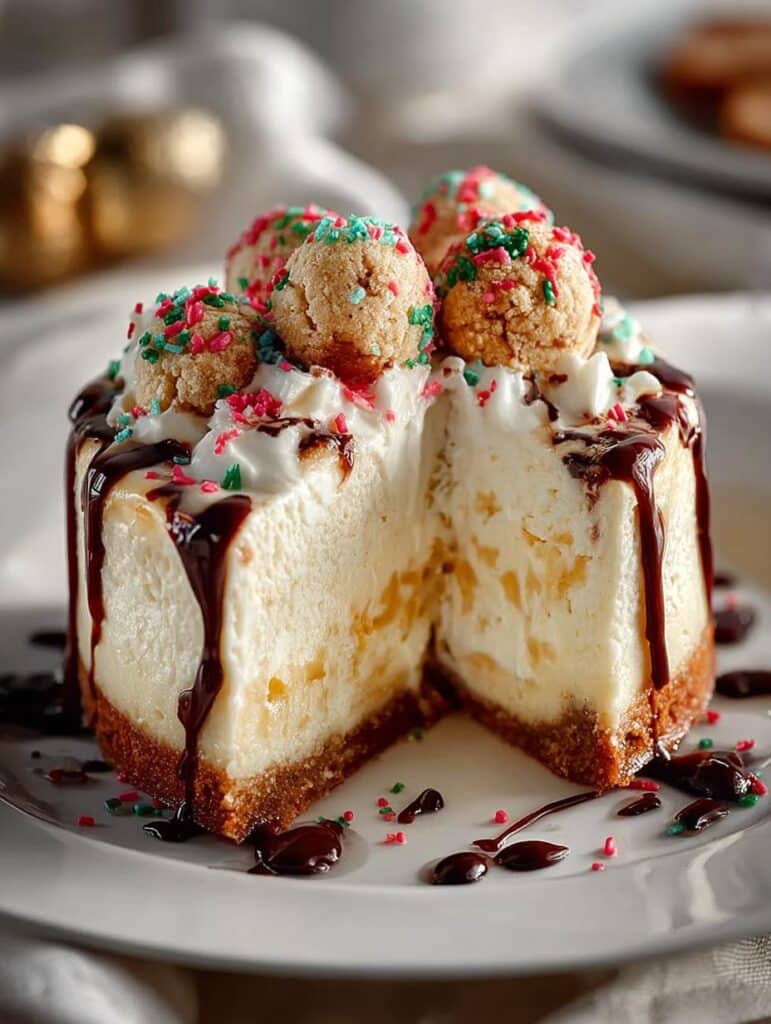 Sugar Cookie Cheesecake For