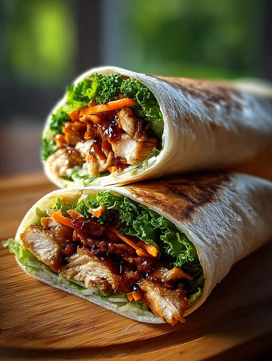 Teriyaki Chicken Wrap For Quick Delicious Meals - Teriyaki Chicken Wrap For - main visual representation