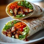 Teriyaki Chicken Wrap For