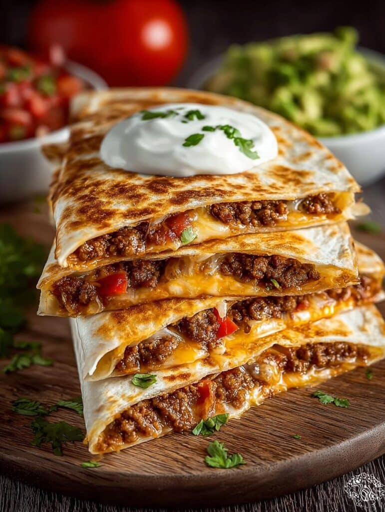 Tiktok Taco Quesadillas
