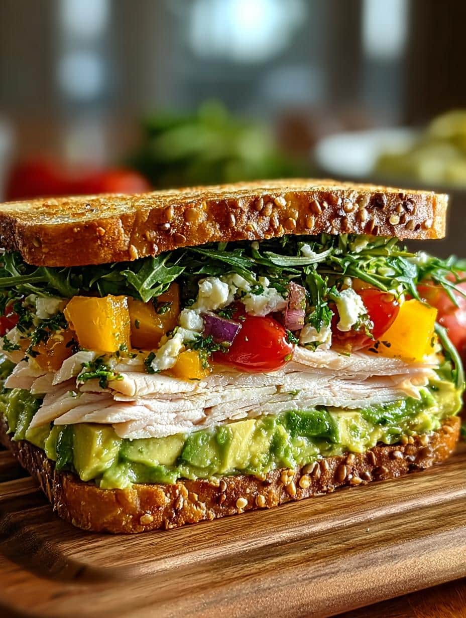 Turkey Avocado Grinder Sandwich: 7 Steps to Perfection 2 Turkey Avocado Grinder Sandwich: 7 Steps to Perfection - Turkey Avocado Grinder Sandwich - main visual representation