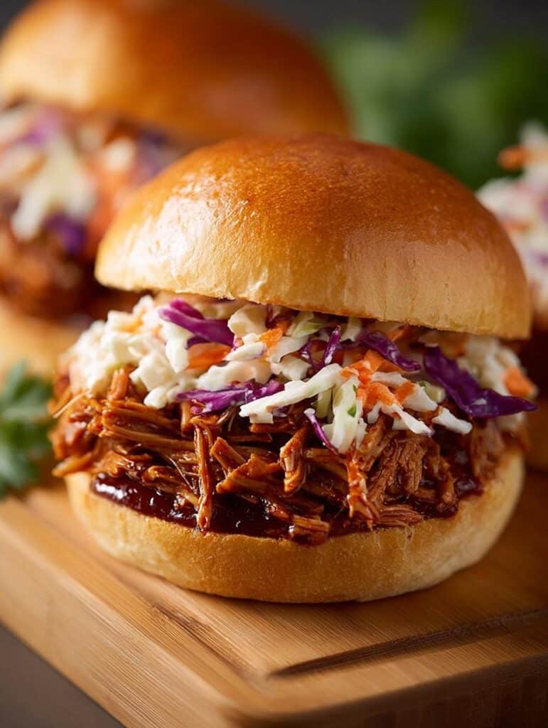 Vegan Bbq Jackfruit Sandwiches