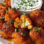 Vegan Cauliflower Buffalo Wings