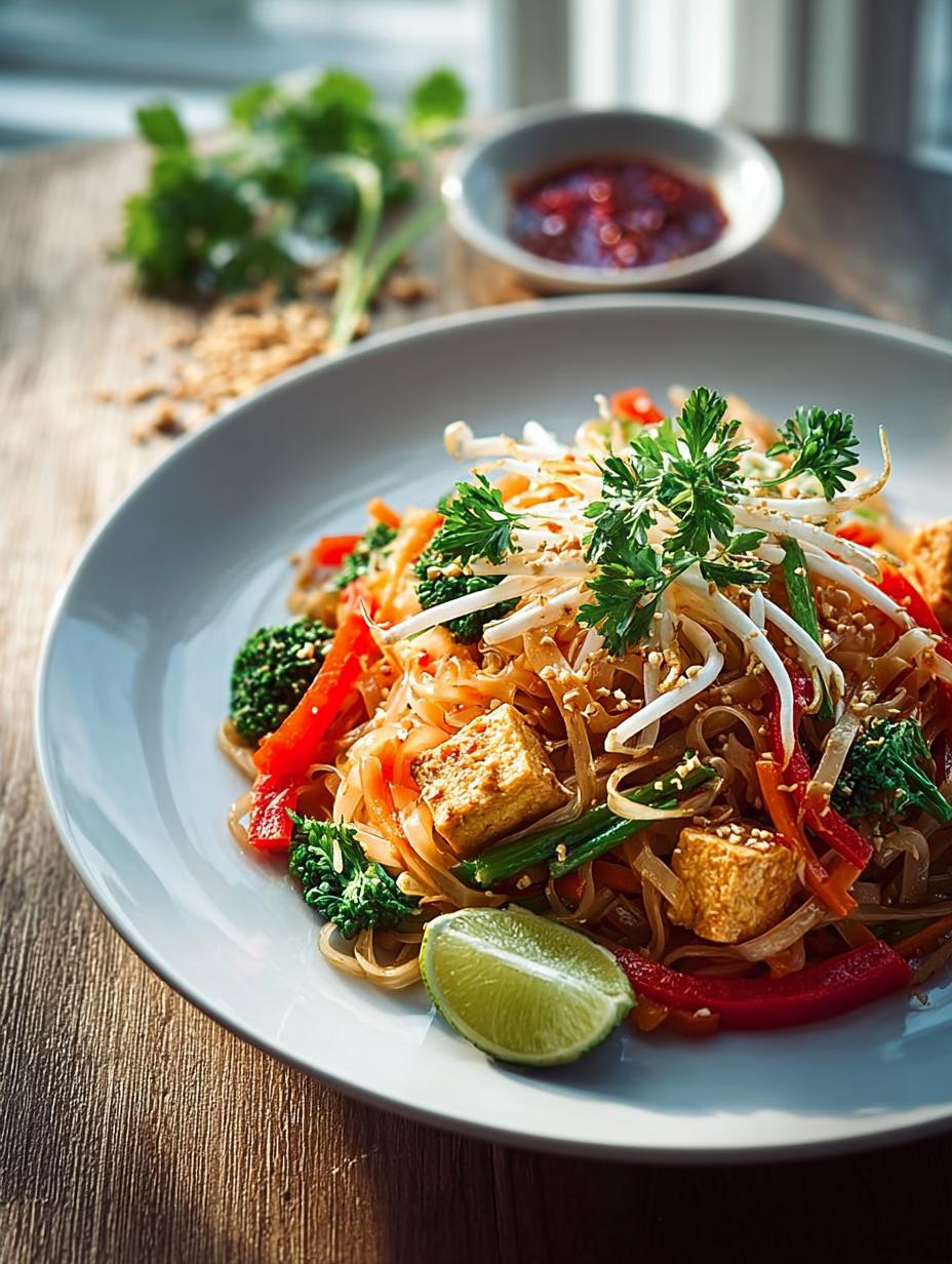 Vegan Pad Thai: 7 Reasons to Love this Plant-Based Delight - Vegan Pad Thai - additional detail