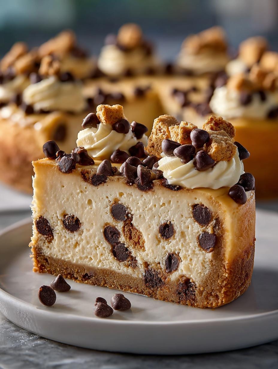 Bake Cookie Dough Cheesecake: 6 Indulgent Layers - Bake Cookie Dough Cheesecake - main visual representation