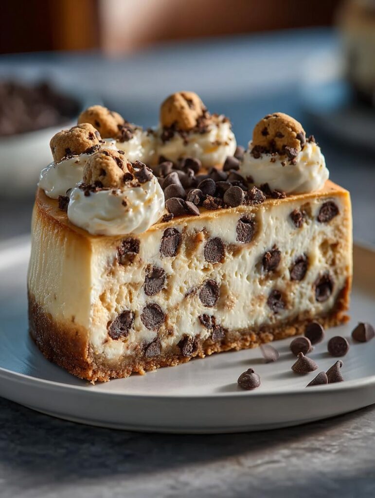 Bake Cookie Dough Cheesecake