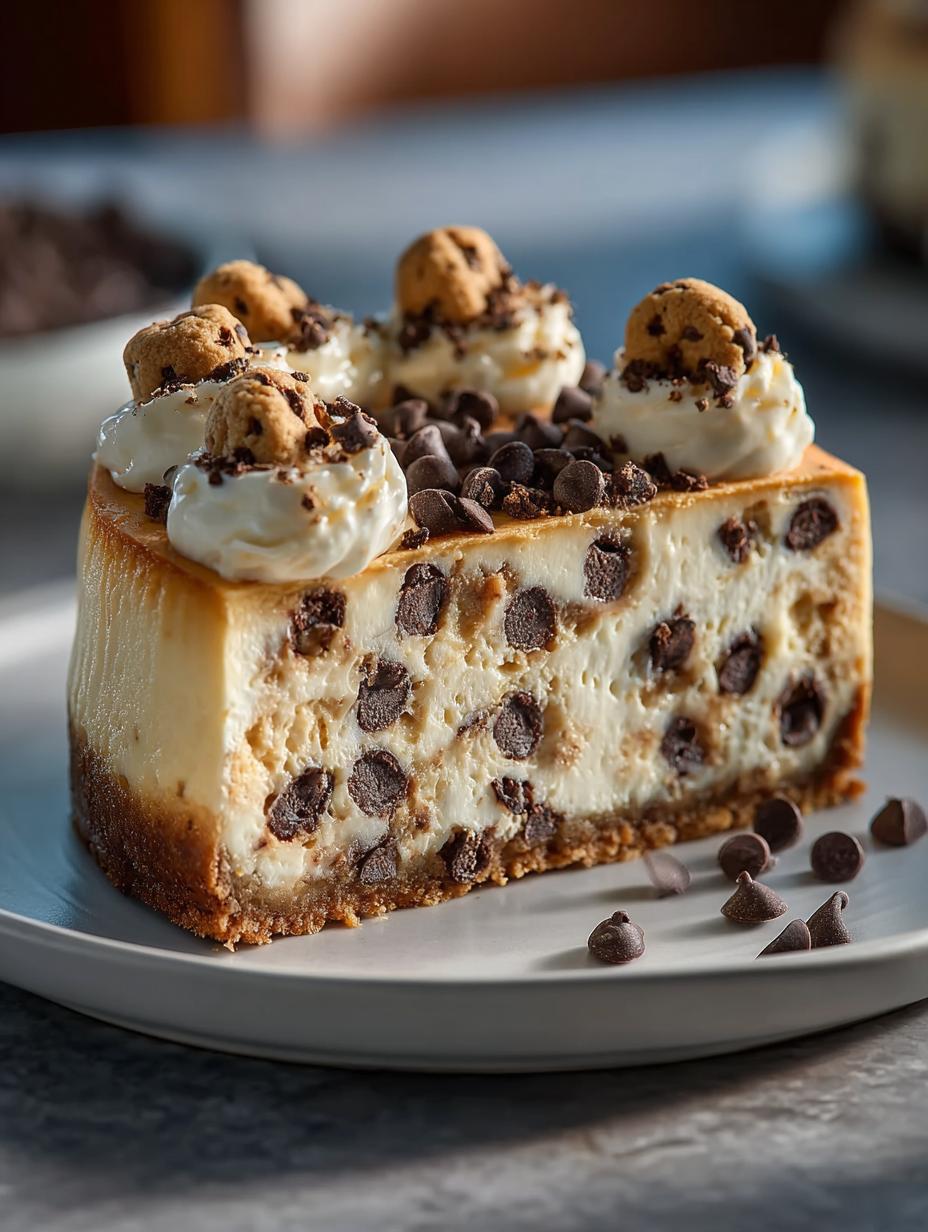 Bake Cookie Dough Cheesecake