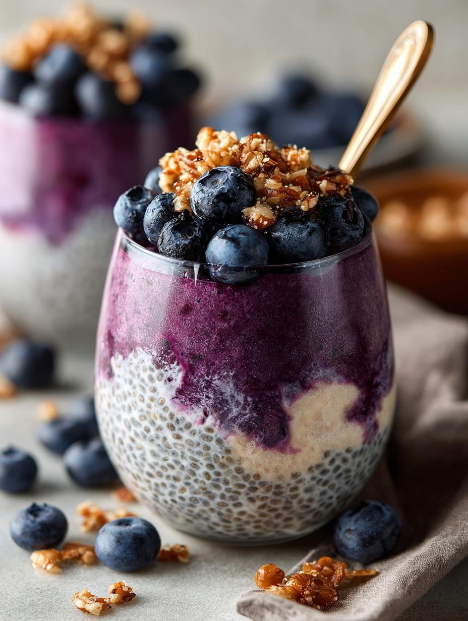 Blueberry Chia Pudding