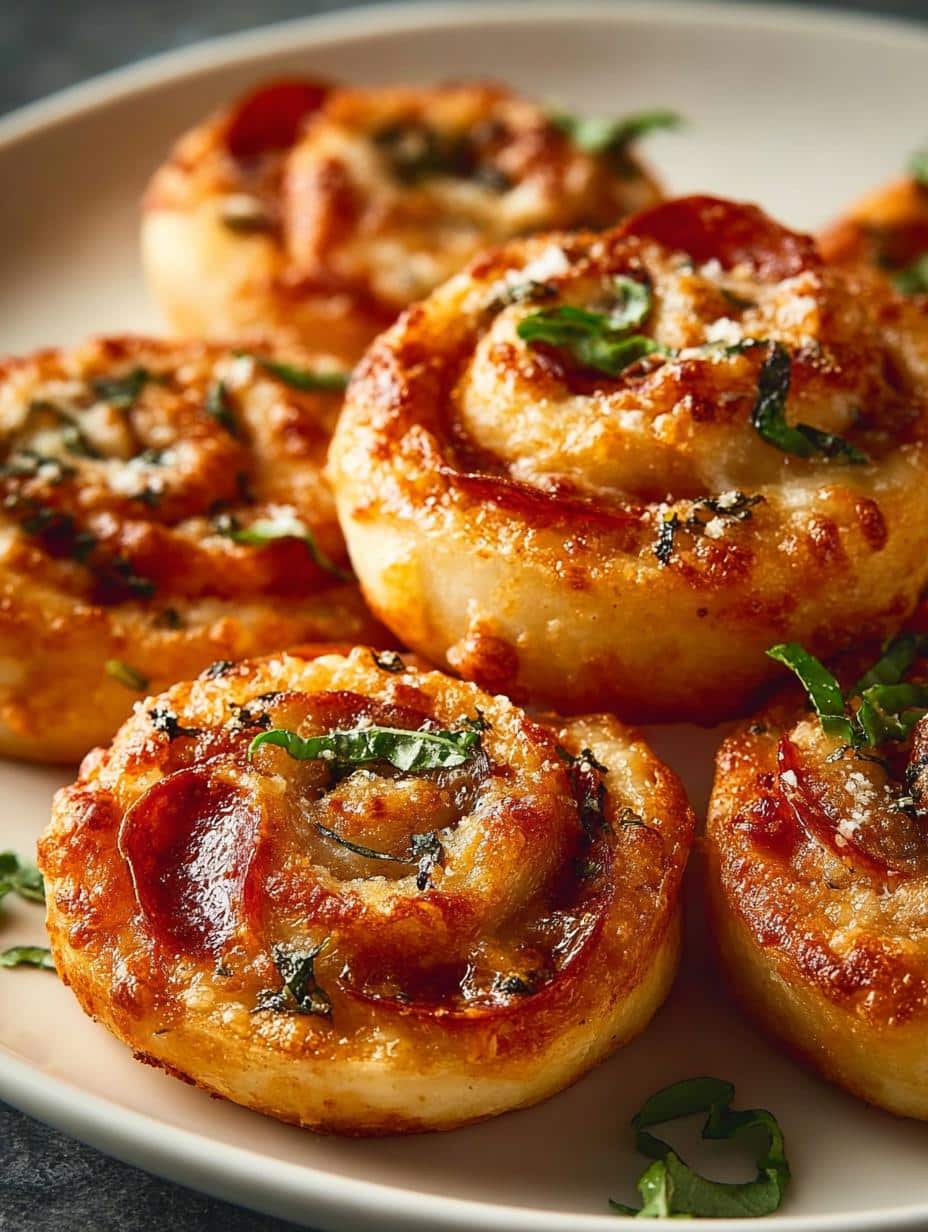 Cheesy Pepperoni Pizza Pinwheels: 12 Delightful Bites 2 Cheesy Pepperoni Pizza Pinwheels: 12 Delightful Bites - Cheesy Pepperoni Pizza Pinwheels - main visual representation