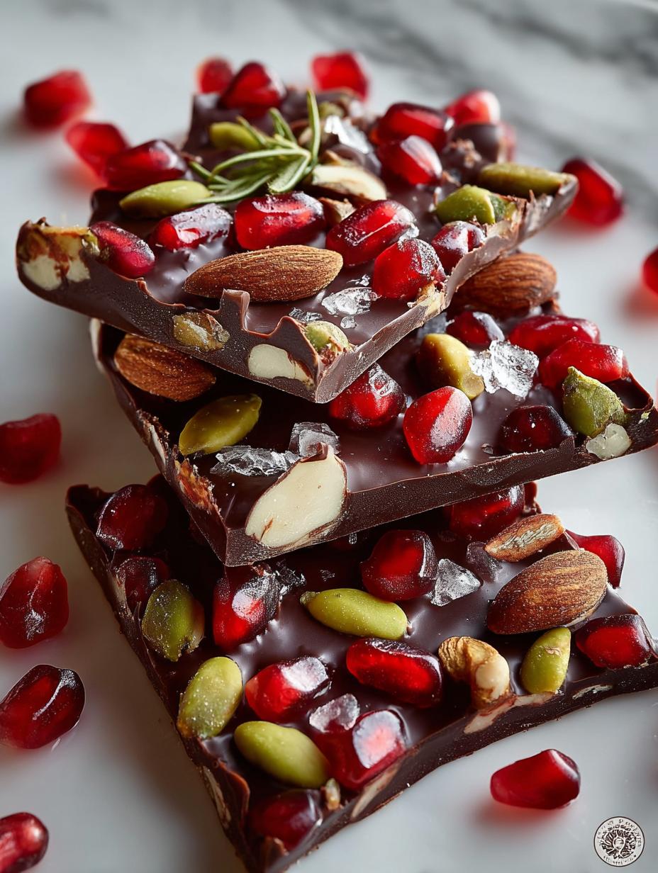 Chocolate Pomegranate Nut Bark: 7 Irresistible Benefits - Chocolate Pomegranate Nut Bark - main visual representation