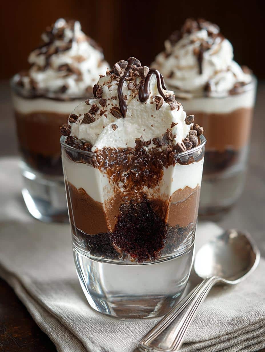 Espresso Brownie Parfaits: 12 Layers of Decadence - Espresso Brownie Parfaits - main visual representation