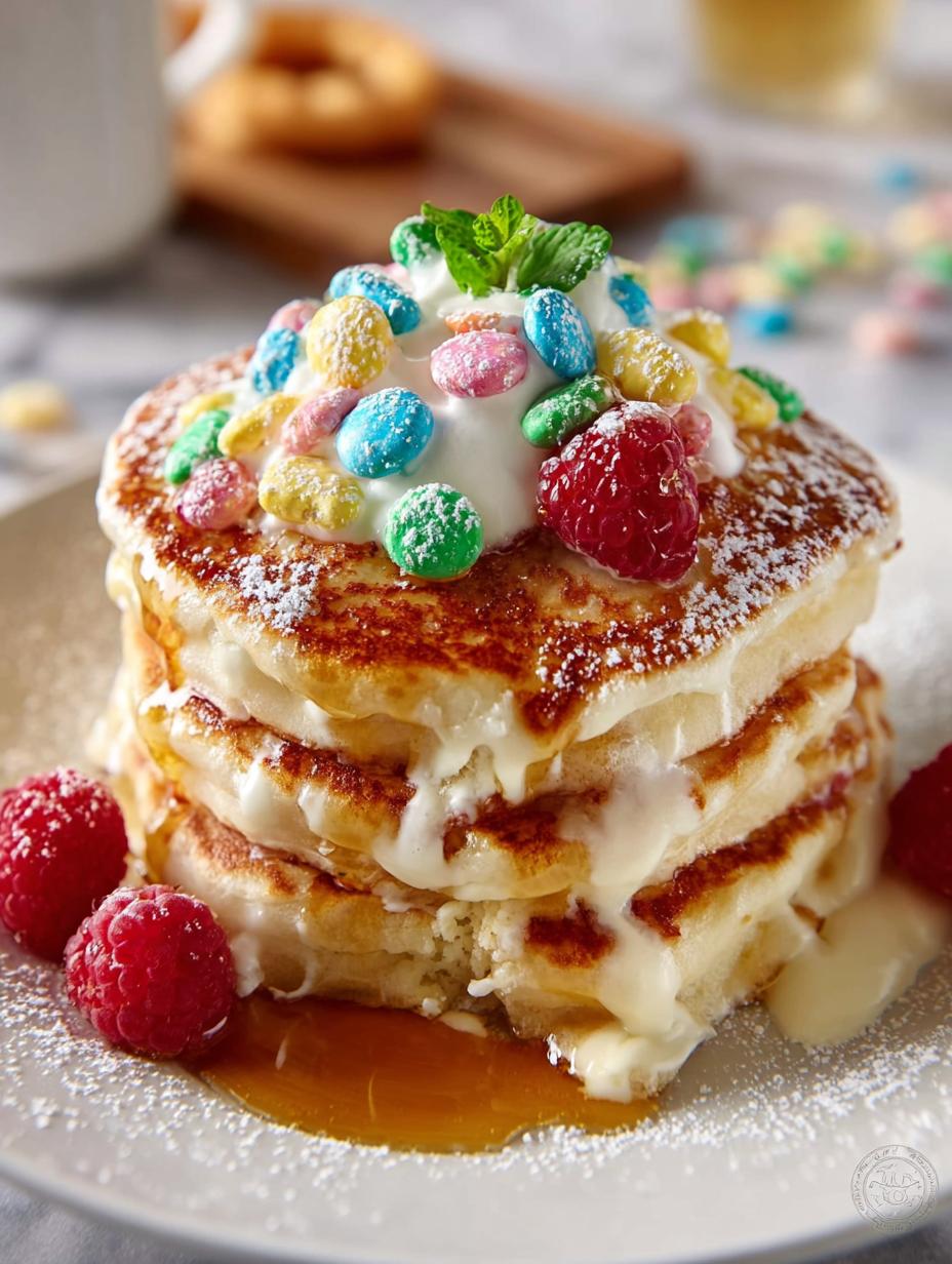 Delicious Lucky Charms Pancakes: 10-Minute Recipe - Lucky Charms Pancakes - additional detail