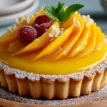 Mango Curd Tart
