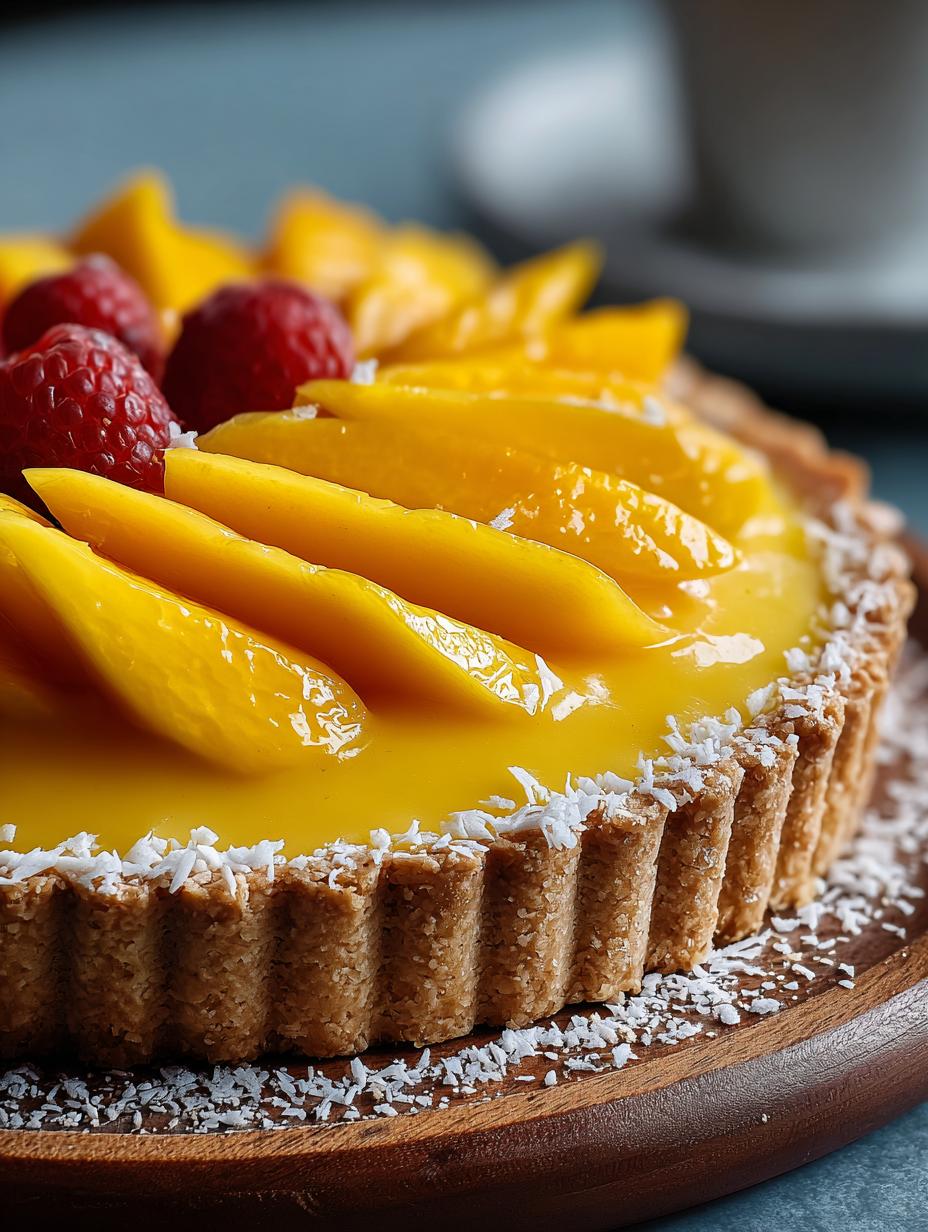 Mango Curd Tart: 5 Irresistible Reasons to Make It Today - Mango Curd Tart - additional detail